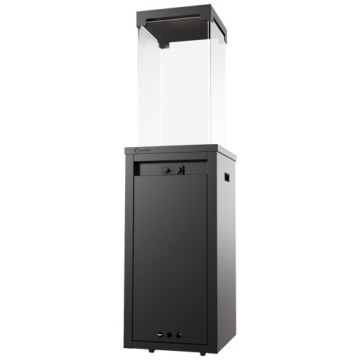 Газовый обогреватель Kratki PATIO LIGHT, черный