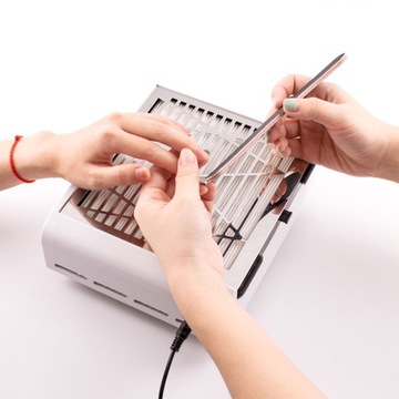 СТАЛЬНОЙ Пылесборник для ногтей БЕЗРЕШЕННЫЙ Кассетный маникюрный фильтр POWER