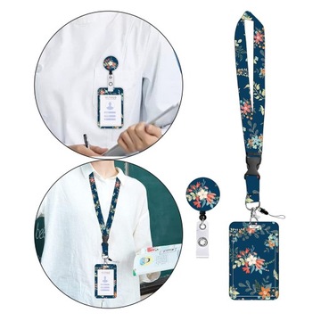 Держатель для карточек Симпатичные ремешки на шею в виде карточек