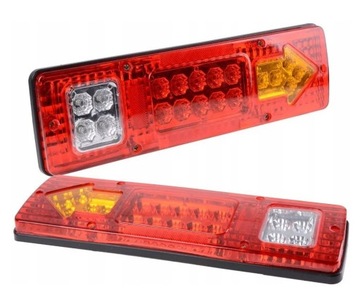 LAMPA LED ZESPOLONA DO PRZYCZEPKI KIERUNEK ŚWIATEŁ