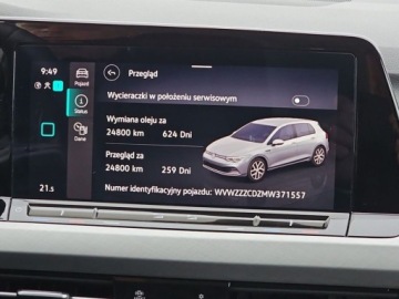 Volkswagen Golf VIII Variant 1.5 eTSI 150KM 2021 Volkswagen Golf Salon Pl, FV Vat 23, App Connect, Line Assist, ACC 1.5, zdjęcie 10
