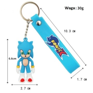 БРЕЛОК ДЛЯ КЛЮЧЕЙ КУЛОН SONIC HEDGEHOG