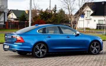 Volvo S90 II Sedan 2.0 D5 235KM 2017 Volvo S90 D5 AWD R-Design Poles Aktywny Tempomat Nvigacaj Podgrzewana Kier, zdjęcie 7