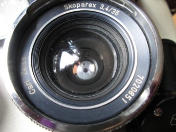 Камера Icarex 35 S BM с 4 объективами и аксессуарами