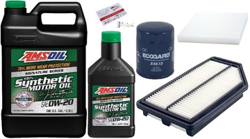 AMSOIL 0W20 4,7L + FILTR HONDA ODYSSEY 3,5 11-17