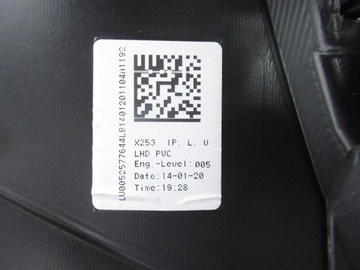 DESKA ROZDĚLOVAČE KONZOLA MERCEDES GLC X253 W253 ŠITÁ A2536803402 ORIGINÁLNÍ
