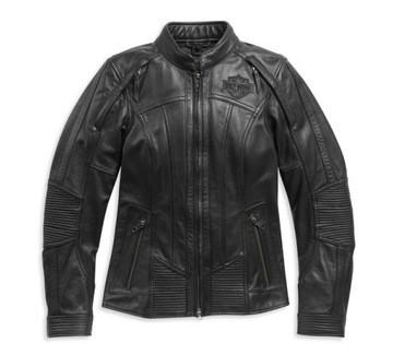 КУРТКА ЖЕНСКАЯ КОЖАНАЯ AURORAL II ЧЕРЕП HARLEY DAVIDSON L