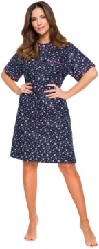 ЖЕНСКАЯ НОЧНАЯ РУБАШКА ИЗ ХЛОПКОВОГО ФЛАНЕЛЯ L