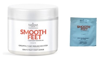 Farmona Smooth Feet Grejpfrutowy peeling do stóp + PRÓBKA KREMU DO STÓP