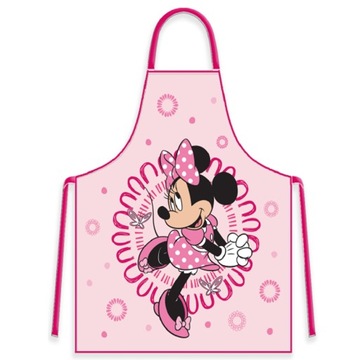 FARTUSZEK DZIECIĘCY Z CZAPKĄ MINNIE 003 Brandmac