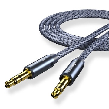 Kabel Audio Mini Jack 3.5 mm AUX - AUX 5 Metrów