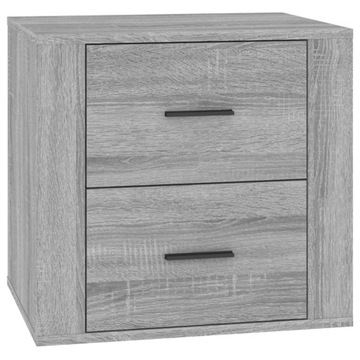 ПРИМОЧНЫЙ СТОЛИК-ШКАФ дуб сонома серый 50x39x47 см