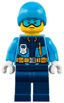 LEGO CITY Arctic Explorer Male cty0903 60195 Badacz Arktyki, gogle, czapka
