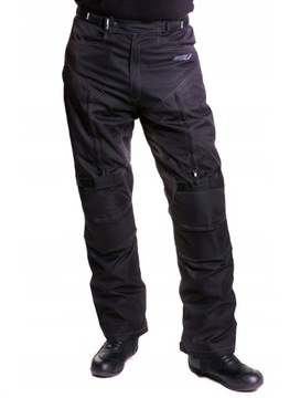 WOLF TEKSTYLNE SPODNIE MOTOCYKLOWE Z PODPINKĄ BLADE BLACK XL