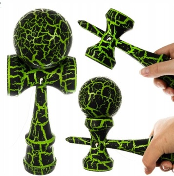 KENDAMA DREWNIANA JAPOŃSKA GRA ZRĘCZNOŚCIOWA KULA