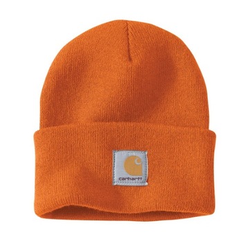 Czapka zimowa motocyklowa Carhartt beanie marmalade