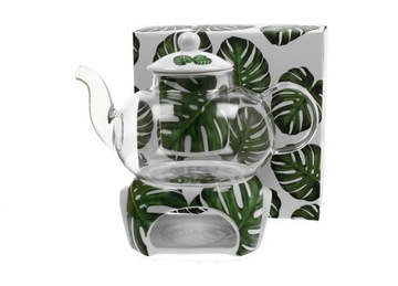 Dzbanek 1000 ml z podgrzewaczem MONSTERA