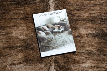 КОВЕР ИЗ ИСКУССТВЕННОЙ КОЖИ 100х150 см КОРОВАЯ КОЖА #C143