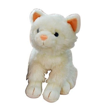ПЛЮШОВЫЙ СИДЯЩИЙ КОШКА, БЕЛЫЙ, АНЕК