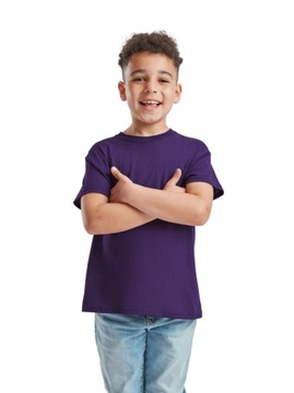 DZIECIĘCA KOSZULKA T-SHIRT FRUIT WF fioletowy 104 d12