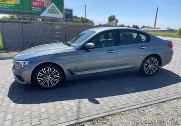 BMW Seria 5 G30-G31 Limuzyna 520d 190KM 2017 BMW Seria 5 2.0 diesel ,salon polska ,zadfbany 2.0 Diesel 190KM