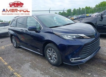 Toyota Sienna III 2021 Toyota Sienna XLE 2021 2.5l 2.5 Hybryda 189KM