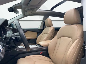 Audi Q8 SUV 3.0 50 TDI 286KM 2019 Audi Q8 Martix Led Panoramiczny dach Wentylowane fotele Pneumatyka Salon PL, zdjęcie 9