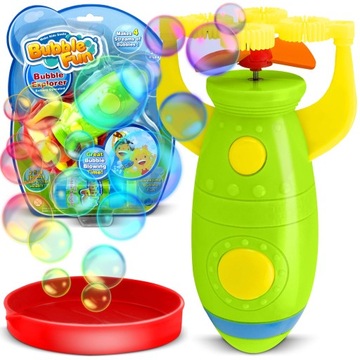 MASZYNKA DO BANIEK MYDLANYCH GENERATOR RAKIETA MULTIBAŃKI RICOKIDS + PŁYN