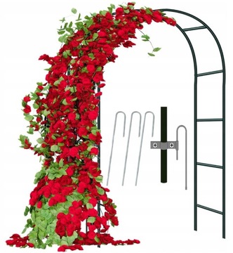 Pergola metal łuk 240 cm