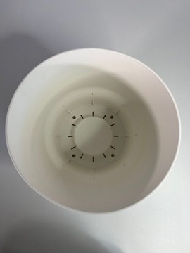 ELHO GREENVILLE ROUND 30 НАРУЖНЫЙ ЦВЕТОЧНЫЙ ГОРШОК, БЕЛЫЙ