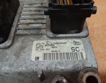 JEDNOTKA MOTORU CORSA C 1.2 0261207960 55350551