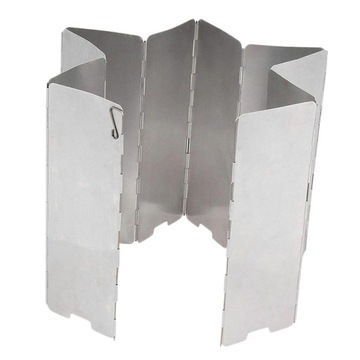 СКЛАДНАЯ ВЕТРОВАЯ КРЫШКА ДЛЯ ГОРЕЛКИ, СТАЛЬ 24см x 82см