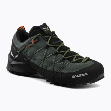 Buty podejściowe męskie Salewa Wildfire 2 czarno-zielone 42.5 (8.5 UK)