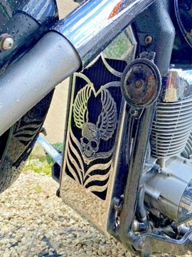 HONDA SHADOW VT 750 C3 C4 C5 КРЫШКА РАДИАТОРА