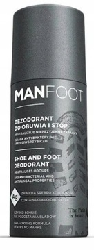 Dezodorant antyperspirant do butów i stóp Manfoot 150ml