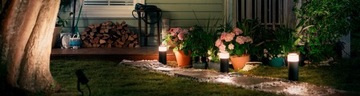 PHILIPS HUE Econic Светодиодный садовый светильник для наружного освещения
