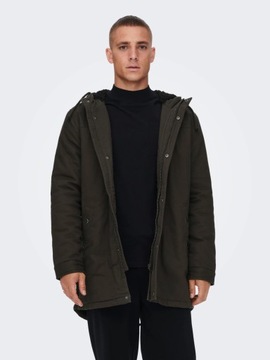 Kurtka męska, parka - ONLY & SONS - rozm. XL