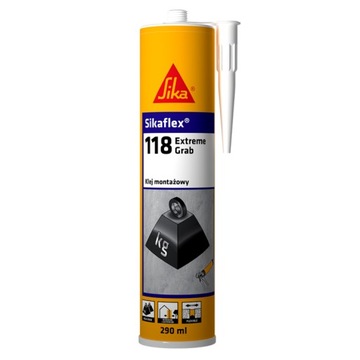 SikaFlex 118 Extreme Grab - klej montażowy | 290ml