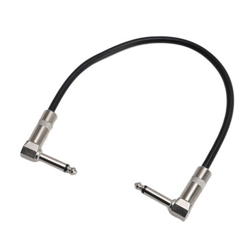 Кабель педали эффектов Угловой кабель со штекером 6,35 мм Аудиоразъем YN