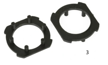 ADAPTER PRZEJŚCIÓWKA ŻARÓWKI LED H7 MAZDA