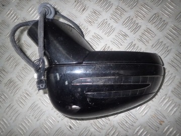 MERCEDES BENZÍN SL 231 ZRCÁTKO VNĚJŠÍ KOMPLETNÍ PRAVÉ 17 PIN N64