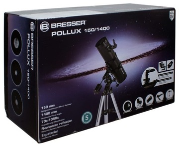 Телескоп Bresser Pollux 150/1400 EQ3 с солнечным фильтром