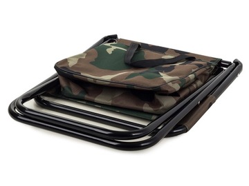 СКЛАДНОЙ ТУРИСТИЧЕСКИЙ КРЕСЛО ДЛЯ РЫБАЛКИ, КАМУФЛЯЖНАЯ СУМКА ДЛЯ РЫБЫ СО СПИНКОЙ КРЕСЛА