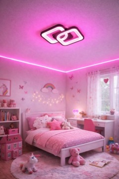 СВЕТОДИОДНЫЙ КОЛЬЦЕВОЙ СВЕТИЛЬНИК ПОТОЛОЧНЫЙ СВЕТИЛЬНИК СВЕТОДИОДНЫЙ ПОТОЛОЧНЫЙ СВЕТИЛЬНИК ДЛЯ ДЕТСКОЙ КОМНАТЫ + ПУЛЬТ ДИСТАНЦИОННОГО УПРАВЛЕНИЯ + RGB