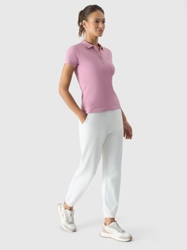 4F ЖЕНСКАЯ СПОРТИВНАЯ ФУТБОЛКА ПОЛО BASIC SS24
