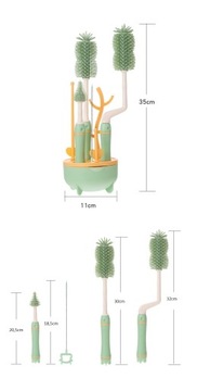ЩЕТКИ ДЛЯ БУТЫЛКИ DRIPPER, TATCHER СУШИЛКА ДЛЯ СТИРКИ, НАБОР 2-в-1