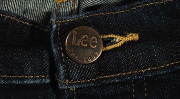 LEE spodnie SLIM low blue POWELL W28 L34