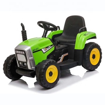 ТРАКТОР С АККУМУЛЯТОРНЫМ ПРИЦЕПОМ 2x ДВИГАТЕЛЯ ПУЛЬТ ДИСТАНЦИОННОГО УПРАВЛЕНИЯ USB СВЕТОВЫЕ МЕЛОДИИ