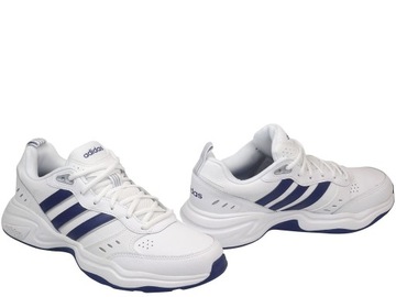 ADIDAS STRUTTER EG2654 BUTY MĘSKIE SKÓRZANE BIAŁE SPORTOWE WYGODNE