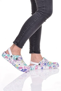 КОМФОРТНЫЕ ЖЕНСКИЕ ТАПОЧКИ ИЗ ПЕНЫ, С ЗАСТЕЖКОЙ, ДЫШАЩИЙ ЦВЕТОЧНЫЙ ЦВЕТ